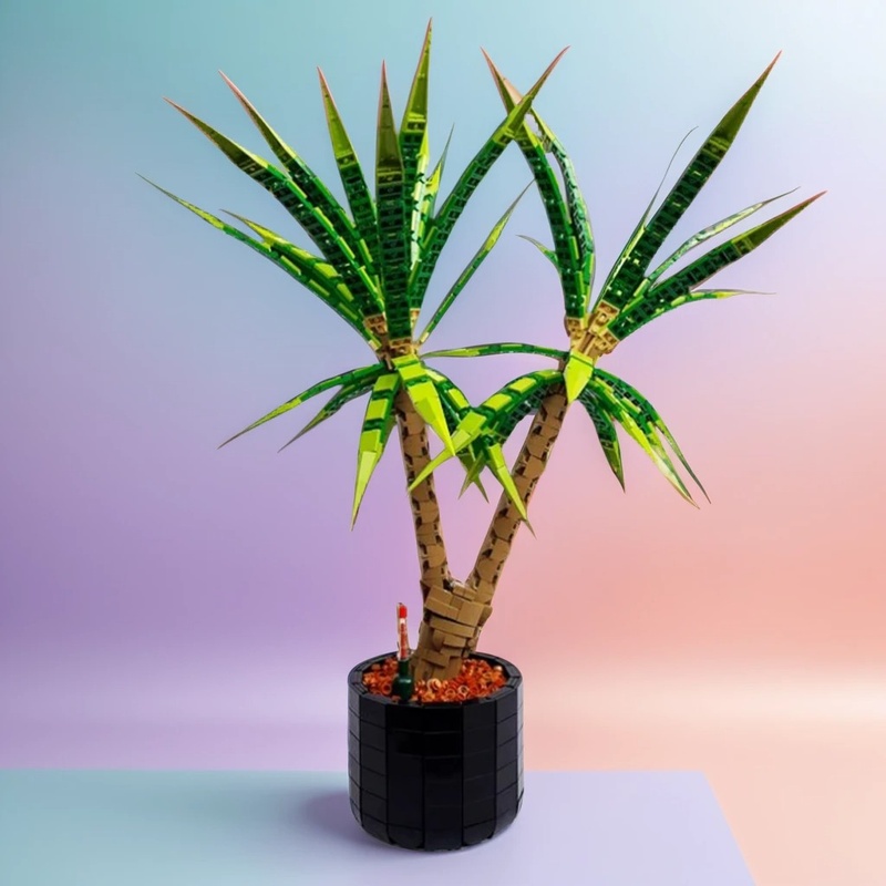 1961ピース MOC 中世の城 ドラセナ・マリグナタ ドラ - Dracaena Marginata のレビューと価格