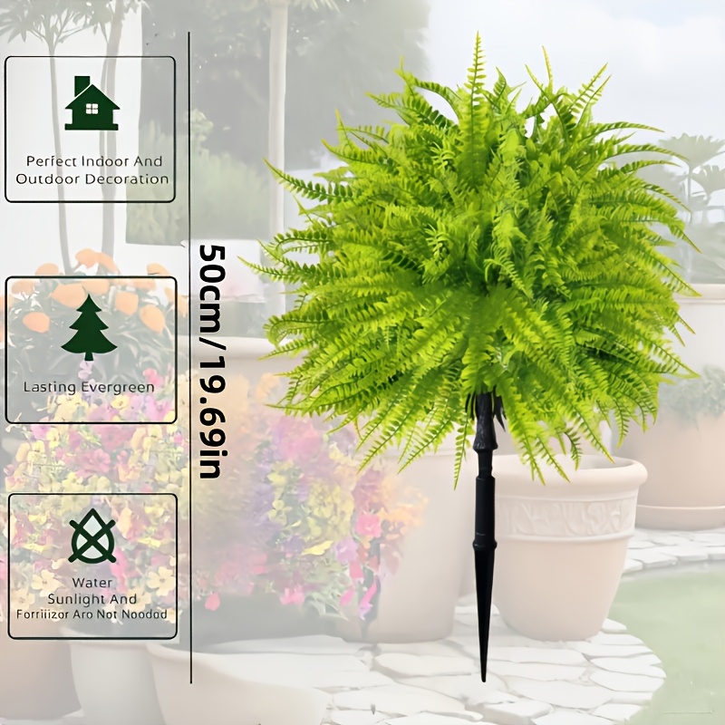 2個入り - 44cmのフェルングラウンドインサート、リアル - Dracaena Marginata のレビューと価格