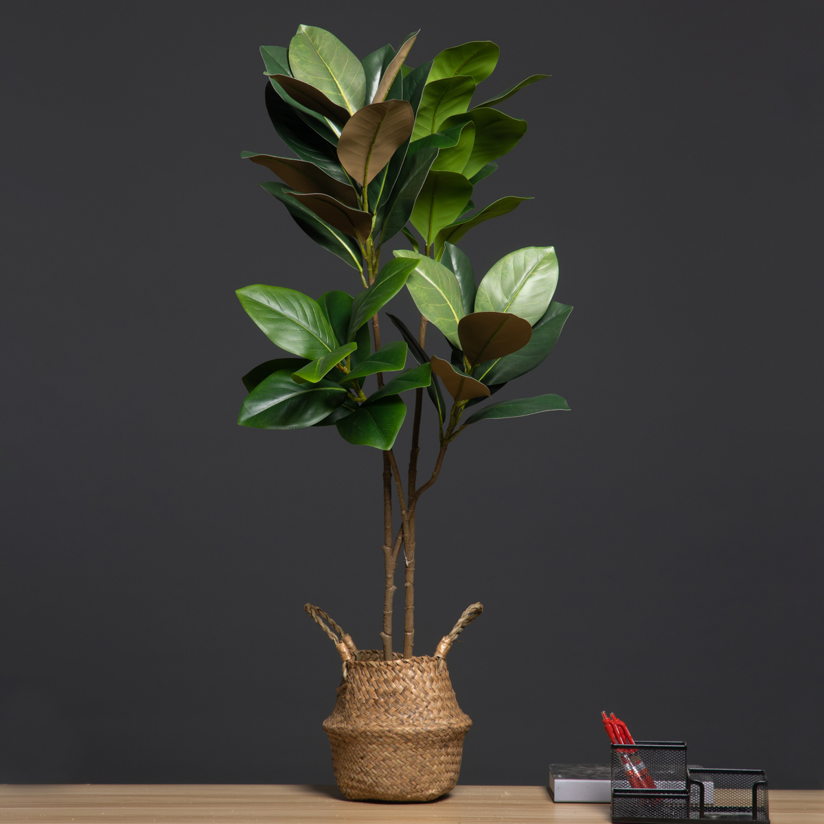 105 センチメートル 2 フォーク大型人工植物偽マグノリア - Dracaena Marginata のレビューと価格